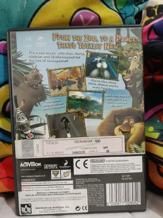 Jogo Madagascar Nintendo GameCube Completo