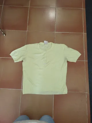 Camiseta amarilla Courrèges Paris