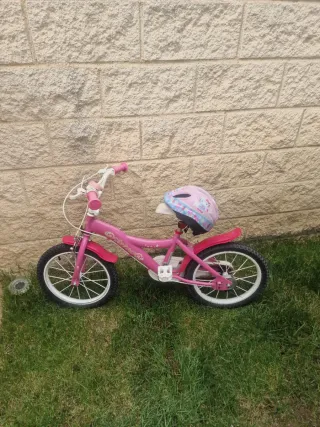Bicicleta infantil rosa