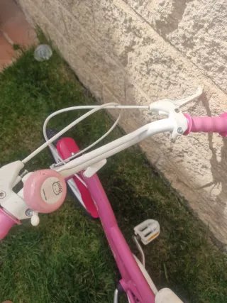 Bicicleta infantil rosa