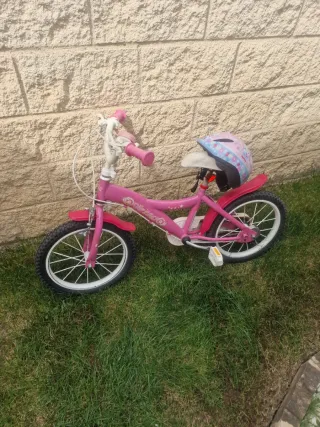 Bicicleta infantil rosa