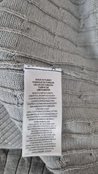 Camisola mulher Polo Ralph Lauren L Cinza Malha