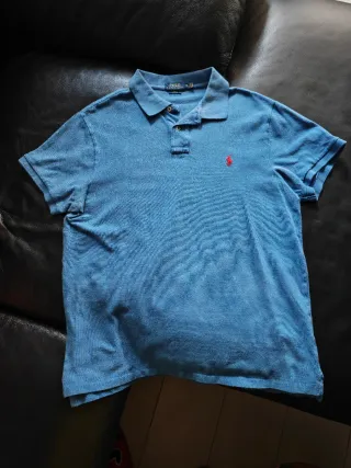 Lote 5 Polos Ralph Lauren Vintage Talla XL