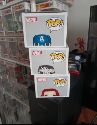 Funko Pop! Civil War Captain America 125