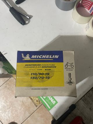 Cámara Michelin Reforzada Moto 110/90-19 130/70-19