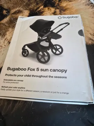 Capota bugaboo Fox5 Nueva Gris melange
