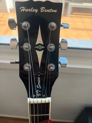 Guitarra Eléctrica Negro brillante