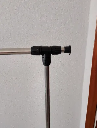 Burro perchero ropa metal y plástico