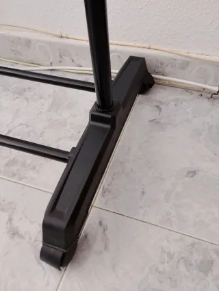 Burro perchero ropa metal y plástico