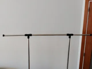 Burro perchero ropa metal y plástico