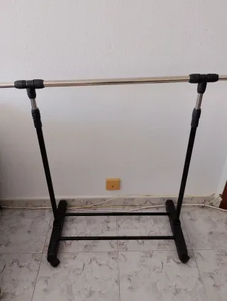 Burro perchero ropa metal y plástico
