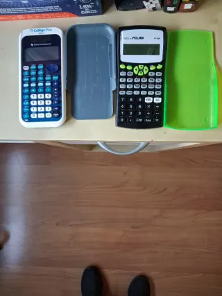 Calculadoras Texas Instruments y Milan