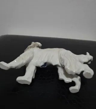 LLADRO IN PERRO GALGO AFGANO FIGURA PORCELANA