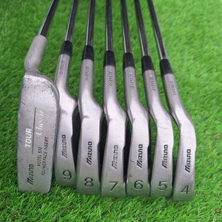 Hierros 4-9 y putter Mizuno Tour Series Golf