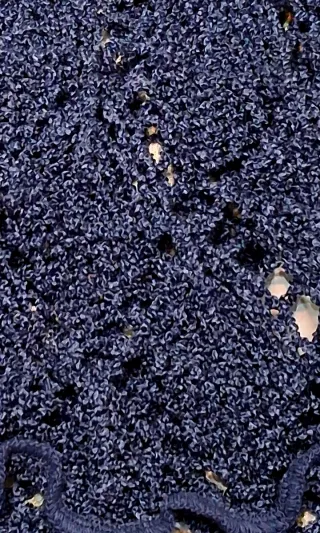 Chaqueta de perle azul