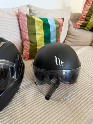 2x Casco Moto LS2 Valiant II ECE 22.05