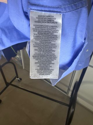 Camisa Polo Ralph Lauren azul