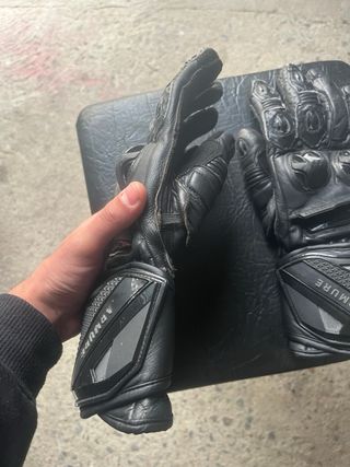 Guantes Moto ARMURE Drago Negro