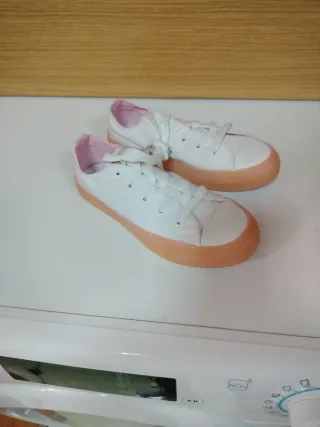 Zapatillas blancas niño/niña