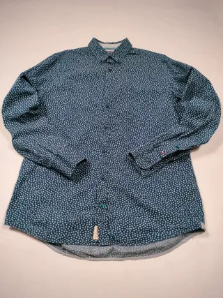 Camisa Tommy Hilfiger Estampado Floral Logo Bordad