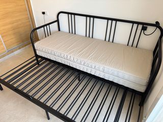 Cama nido FYRESDAL con dos colchones