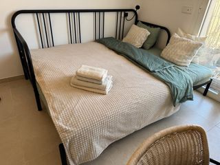Cama nido FYRESDAL con dos colchones