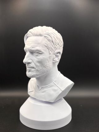 Busto 3D Francesco Totti - Altezza 25cm