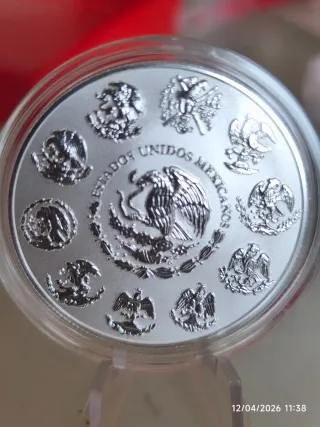 Libertad RP 2024 1 oz plata pura mate y brillo