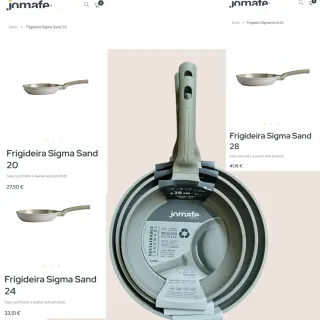 Conjunto Frigideiras Jomafe