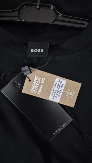 T-shirt homem Hugo Boss Homem Tamanho M preto