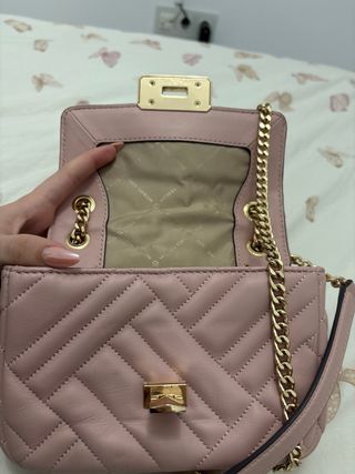 Bolso Michael Kors rosa acolchado
