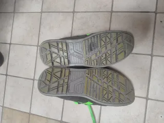 Scarpe uomo lavoro grigie verdi