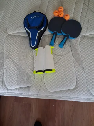 Set de Ping Pong con Palas y Pelotas