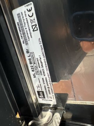 Teka Microondas Integrable Blanco