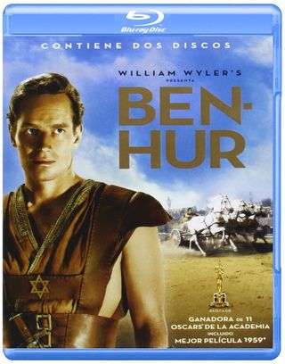 Ben-Hur Blu-ray 2 Discos Ganador 11 Oscars