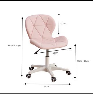 Silla giratoria de escritorio con ruedas