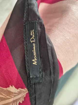 Gran Fular Seda Massimo Dutti