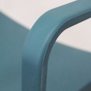 Set 6 Sedie in Polipropilene Blu Design Esterni