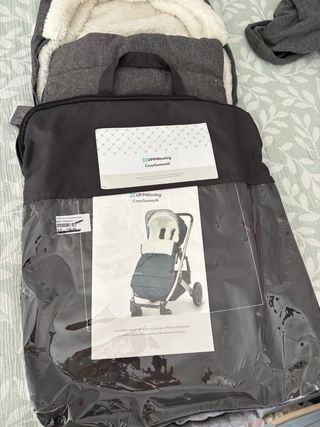 Saco invierno UPPAbaby gris jordan