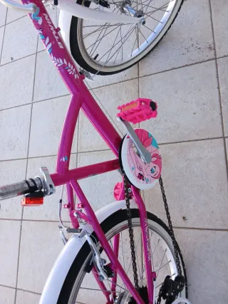 Bici bambina BTWIN ruote 20 usata poco
