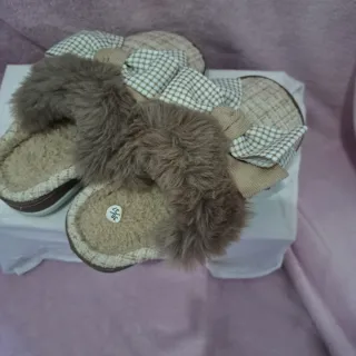 Vestido azul con lazada