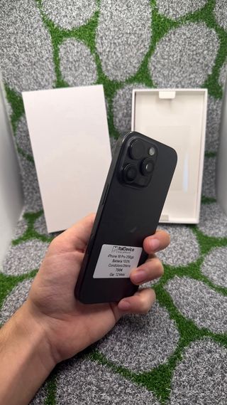 iPhone 16 Pro 256GB Nero - Batt 100%