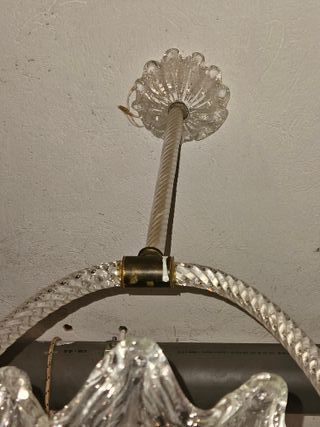 Lampadario Murano anni '50