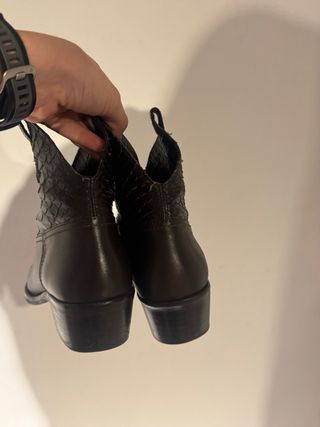 Botines Massimo Dutti Marrones