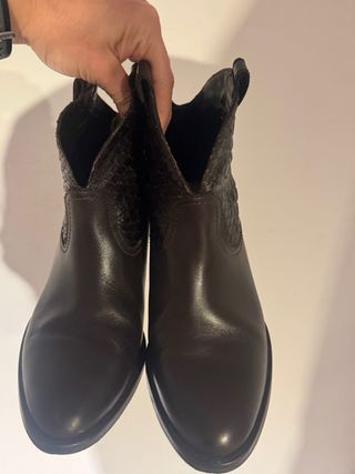Botines Massimo Dutti Marrones