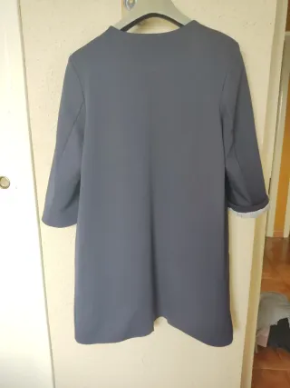 Chaqueta azul 3/4