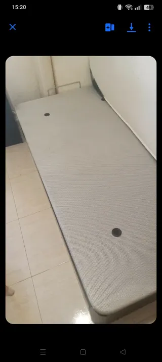 Canapé abatible 1.05,1.90 + mesita de noche