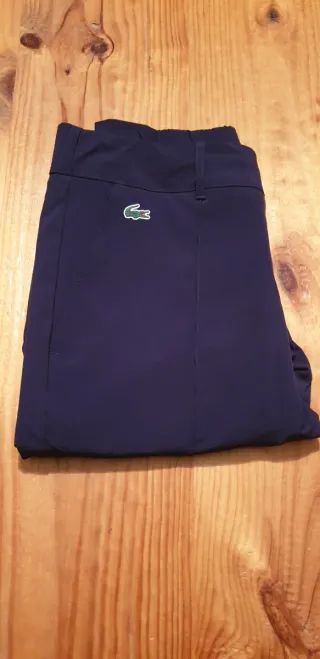 Pantalón Lacoste Mujer Azul