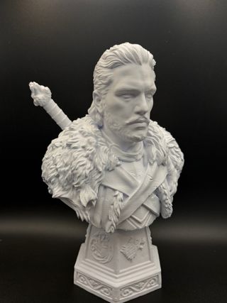 Busto 3D Jon Snow - Altezza 25cm