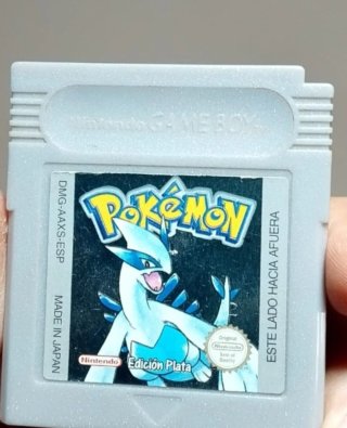 Nintendo Game Boy Advance SP Plata + Pokemon